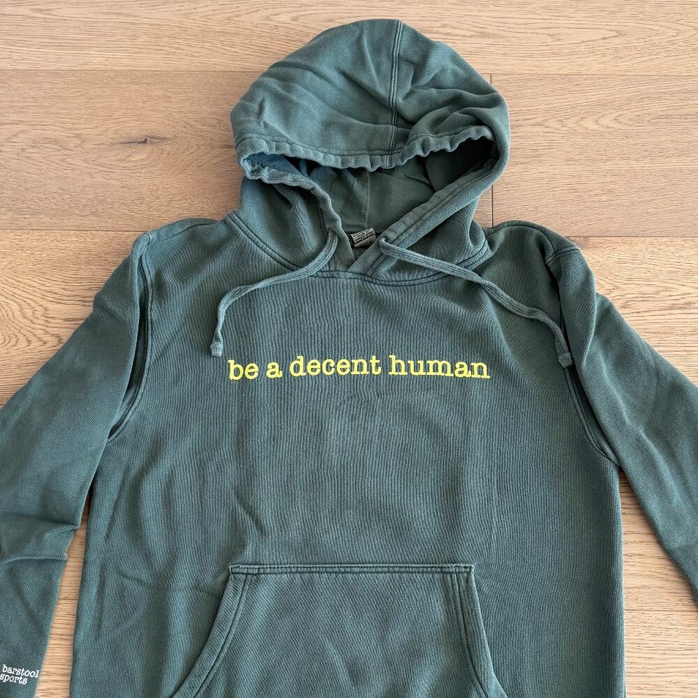 Barstool Sports Be A Decent Human Sweatshirt - Small